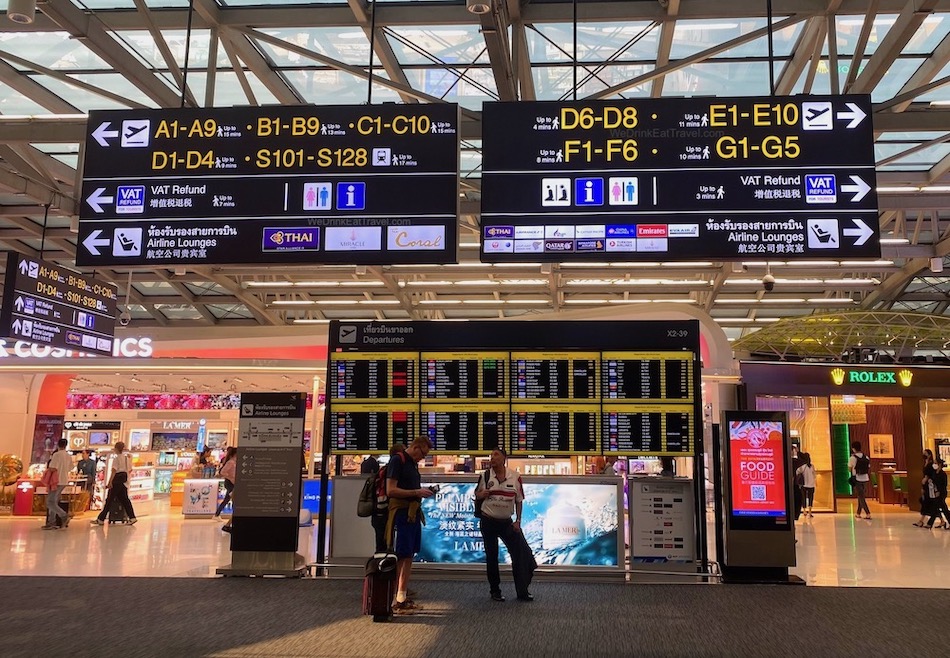 bangkok airport tourist tax